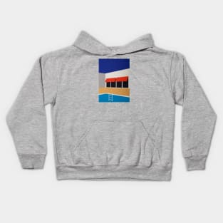 Palm Springs Pool House Kids Hoodie